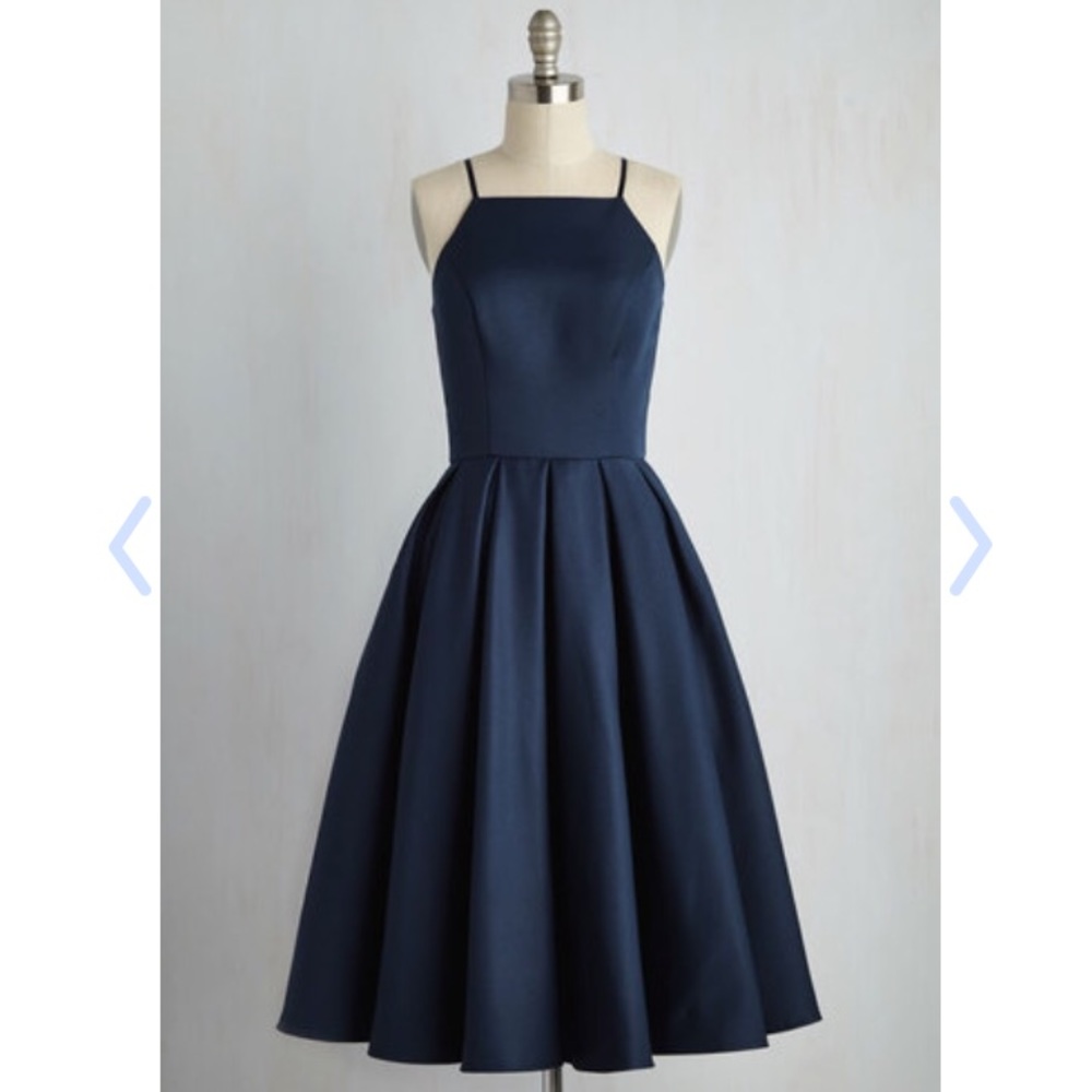 Modcloth Navy Formal Dress